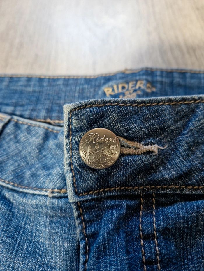 Jeans Riders By Lee Vintage Coupe Evasé Bleu Taille 2XL Femme - photo numéro 3