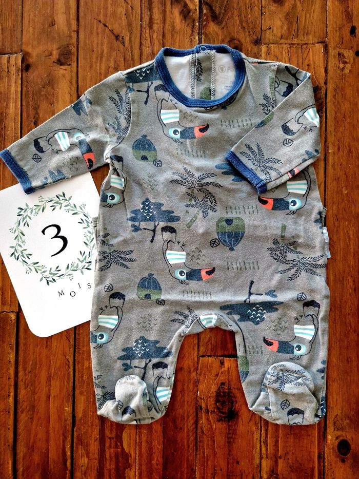 Pyjama léger 3 mois Petit Beguin