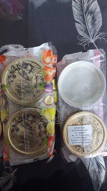 Lot de couvercles à bocaux