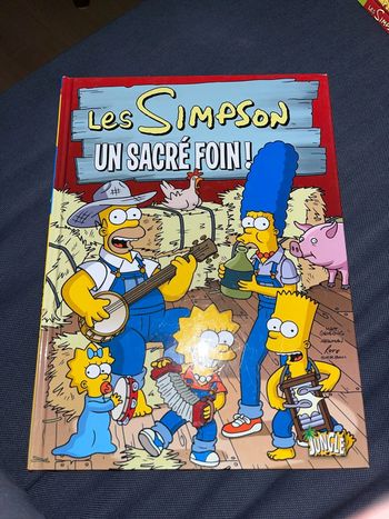 Bande dessinée les Simpson un sacré foin