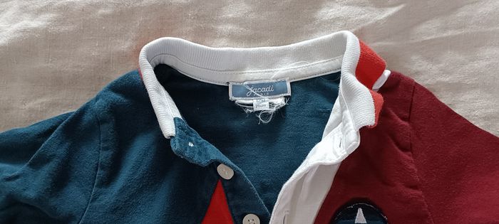 Tee shirt Polo Jacadi 12 mois - photo numéro 2