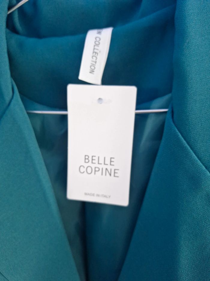 Chemisier bleu/vert Taille M Belle copine - photo numéro 5