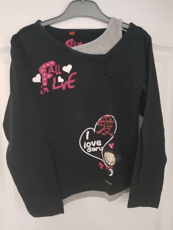 Tee-shirt ML enfant fille taille 10 ans