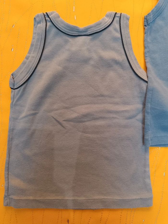 Lot de 3 débardeur Petit Bateau 2 ans 86 cm - photo numéro 3