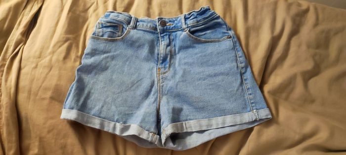 Short en Jean-Kiabi bleu