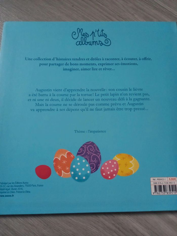 Livre " Augustin et la course aux œufs de Pâques " - photo numéro 2
