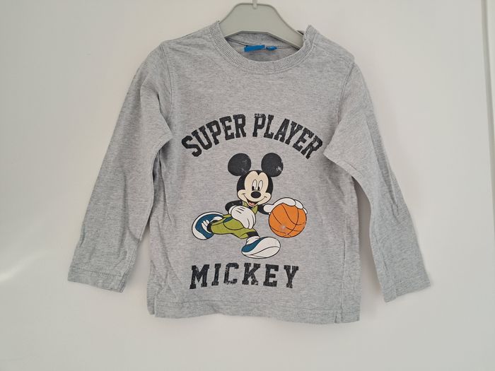 Tee-shirt manche longue 4 ans mickey