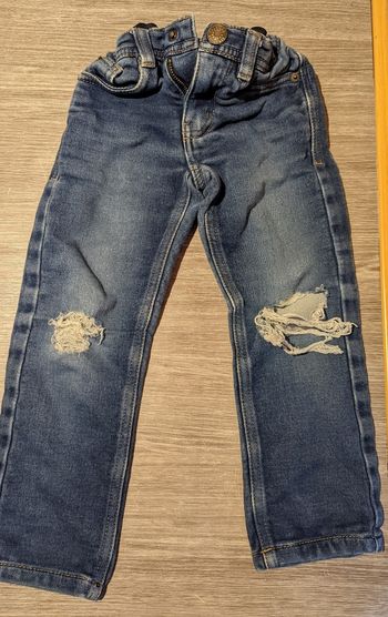 Jeans destroy bleu