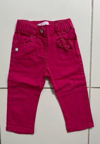Pantalon style jean couleur