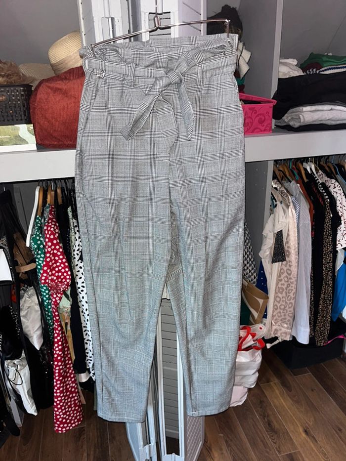 Pantalon taille haute