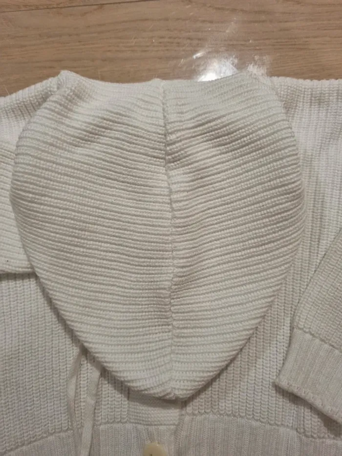 Gilet maille blanc fabriqué en Allemagne - photo numéro 4