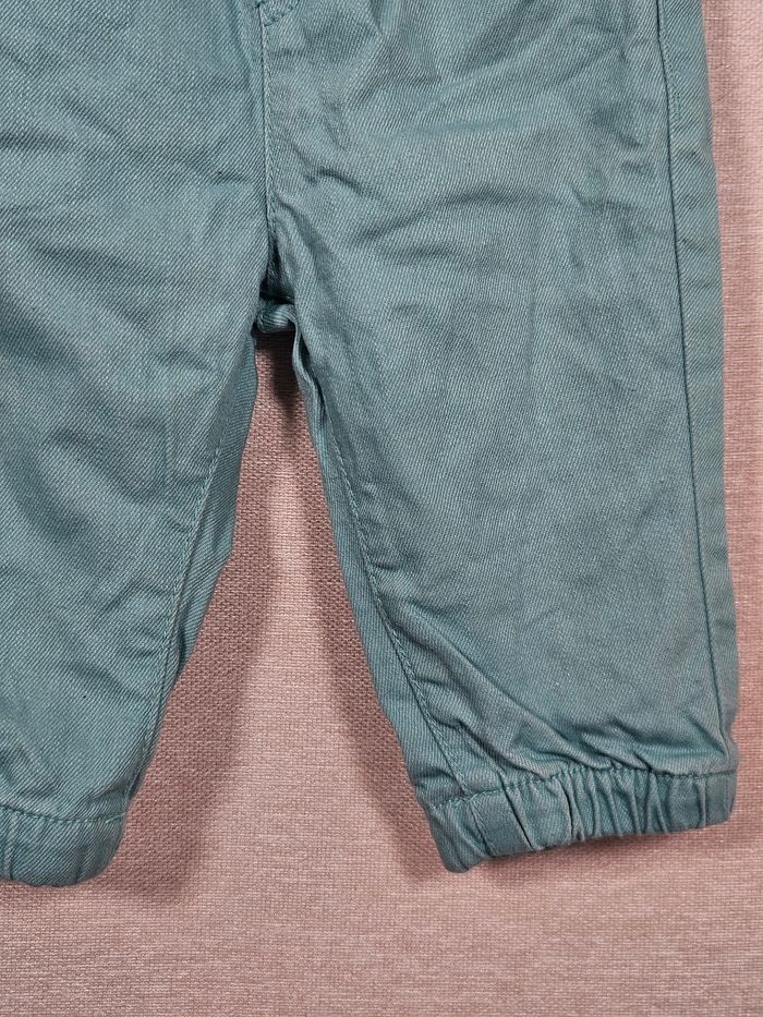 Pantalon bleu ciel kiabi 9 mois 71 cm - photo numéro 3