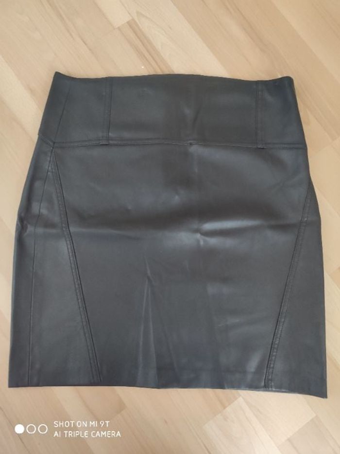 Jupe simili cuir