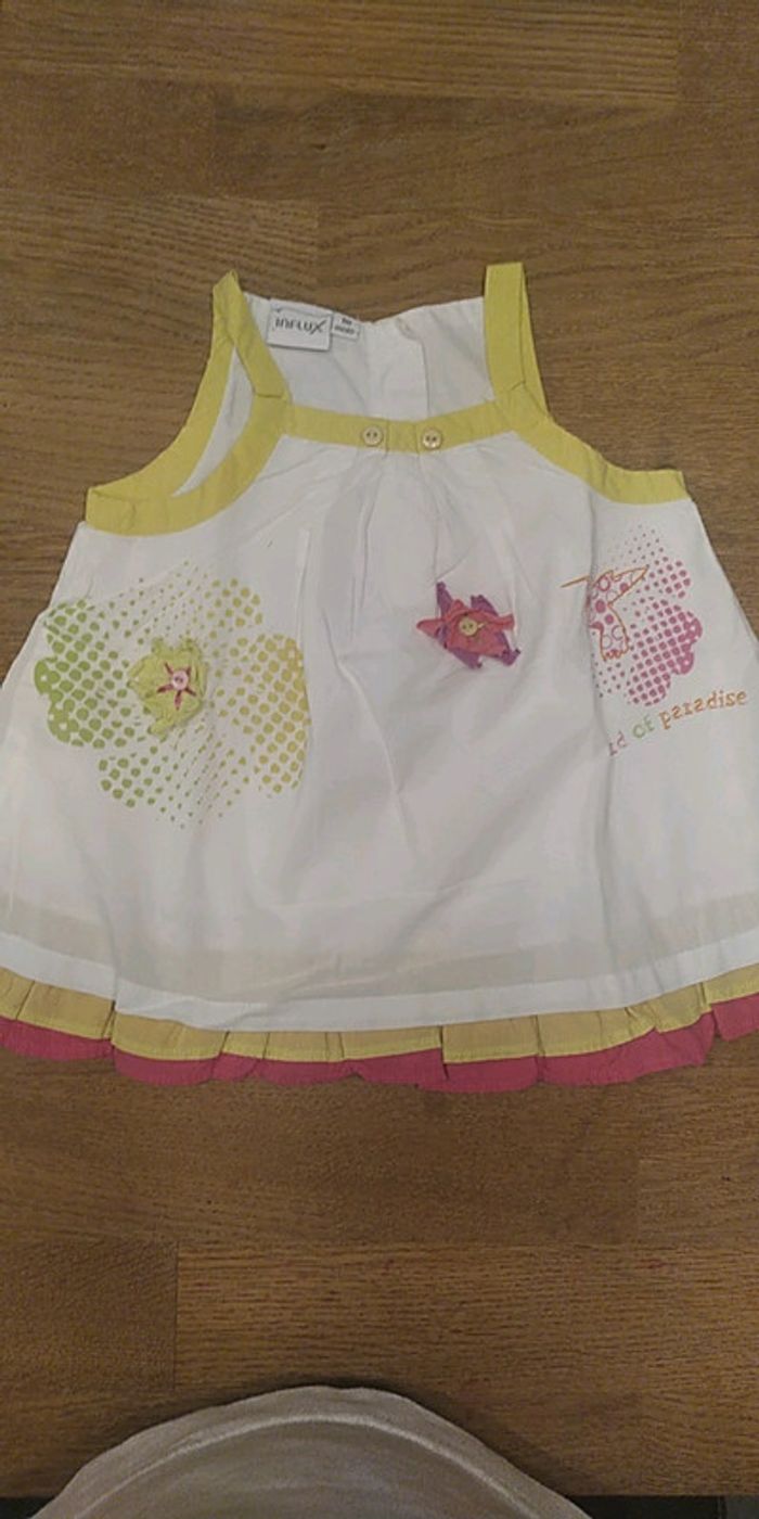 Ensemble blouse et short 18 mois - photo numéro 2