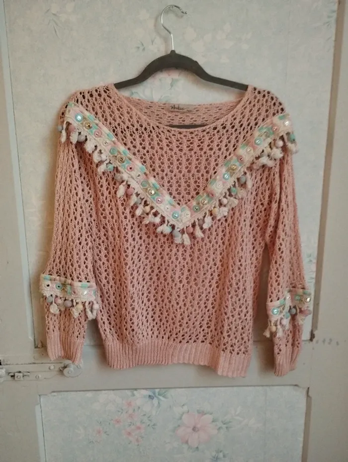 Pull maille taille M L