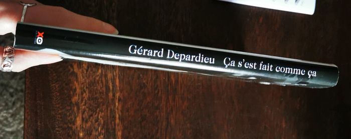 Livre "Ça s'est fait comme ça" Depardieu - photo numéro 3
