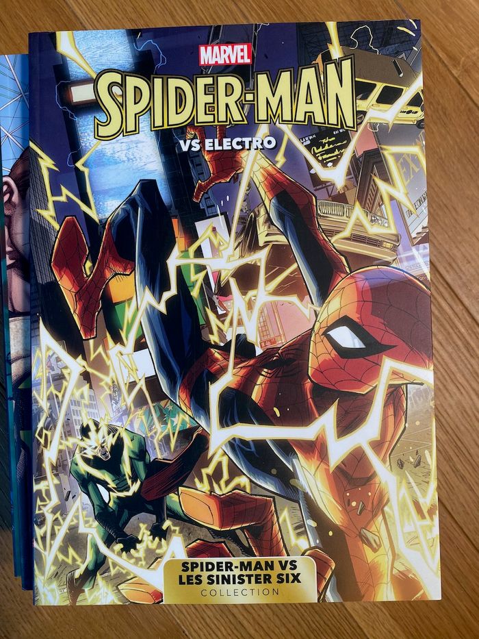 Collection complete spider-man vs les sinister six collection vol 1,2,3,4,5 et 6 - photo numéro 2