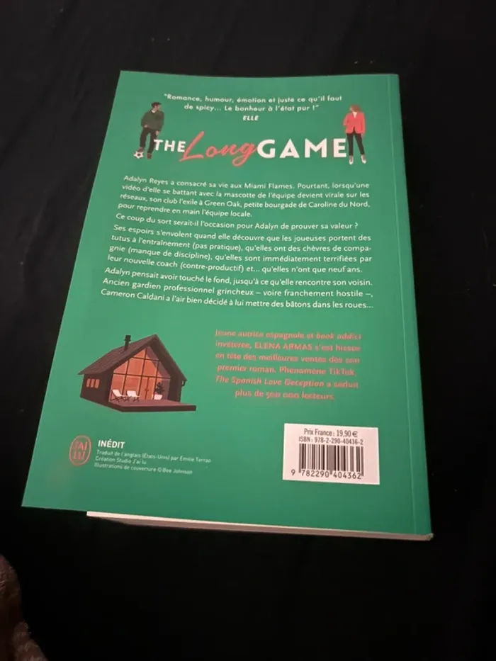 Livre The long game d’Elena Armas - photo numéro 2