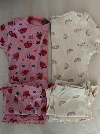 Lot pyjama été 6-8 ans