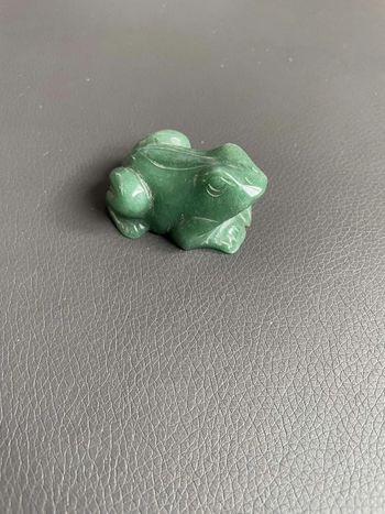 Figurine Grenouille en Quartz