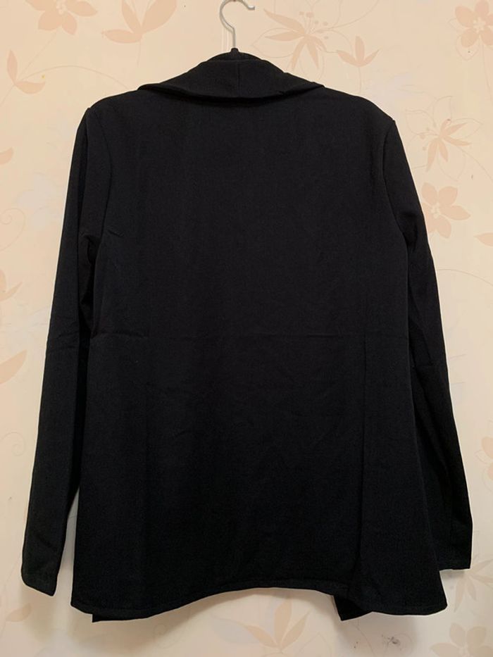 Blazer veste ouvert uni - photo numéro 11