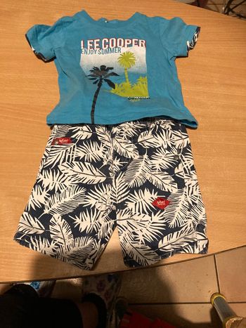 Ensemble 2pieces été lee Cooper taille 12mois