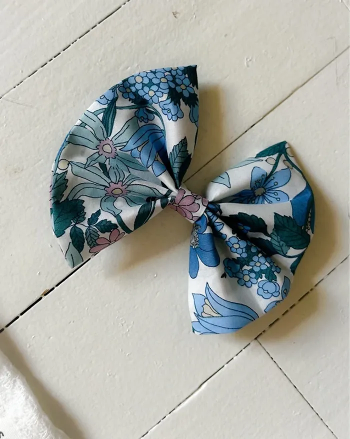 Ensemble créatrice liberty short et noeud 8 ans - photo numéro 5