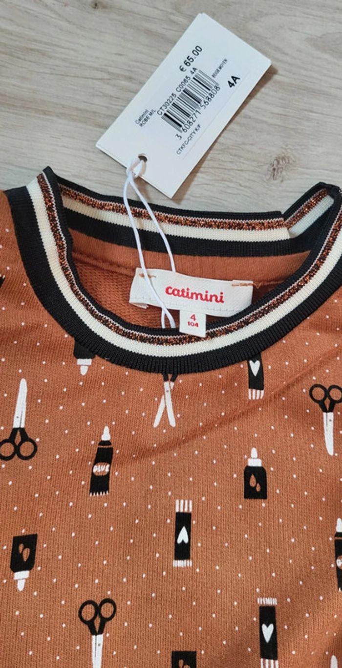 Robe catimini camel - photo numéro 2