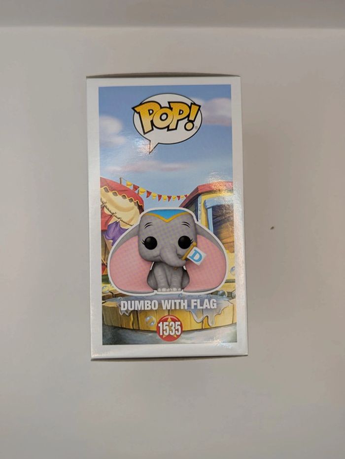 Funko Pop : Disney Dumbo - 1535 - Dumbo with Flag - photo numéro 4