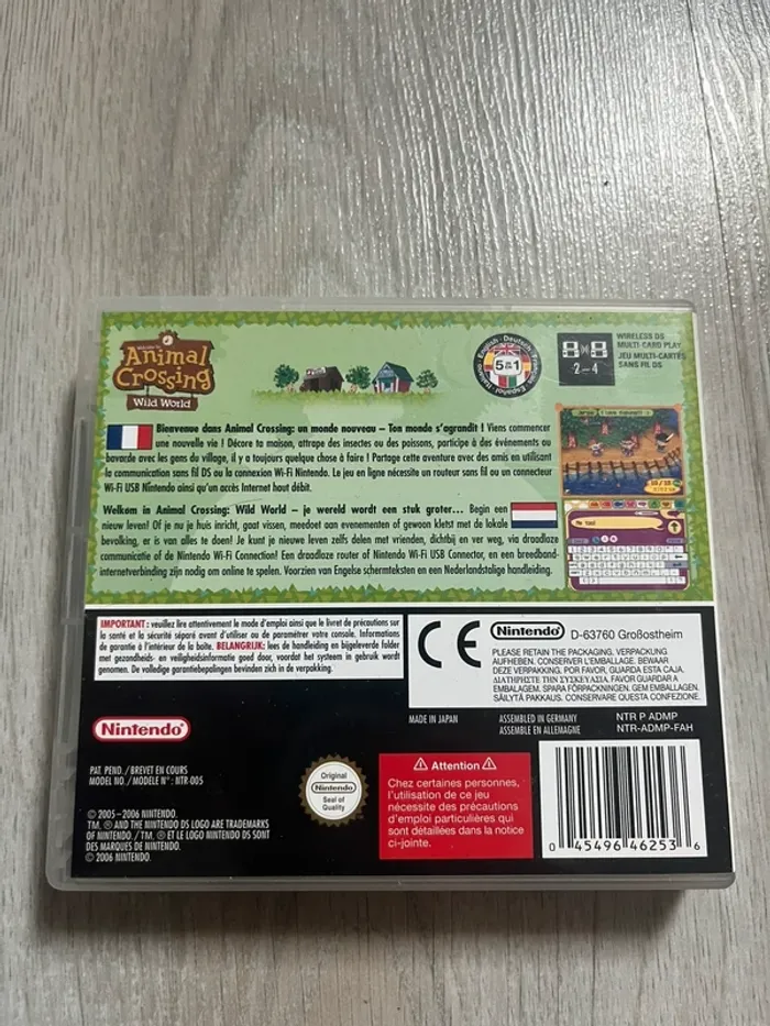 Jeu DS Animal Crossing Wild World - photo numéro 2