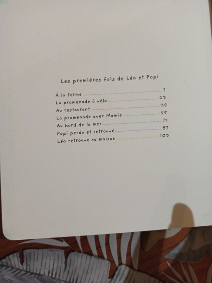 Livre les premières fois de Léo et popi - photo numéro 4