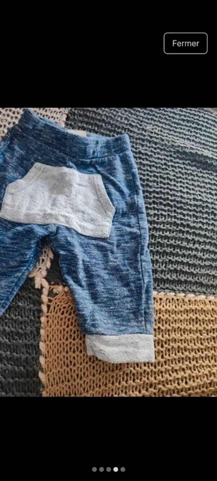 Pantalon léger 6-9 mois - photo numéro 4