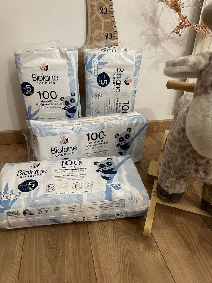 Couche biolane taille 5