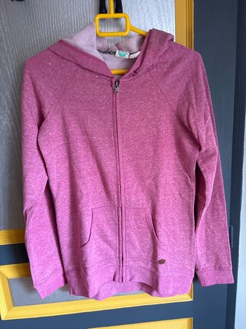 Veste Roxy rose  à capuche