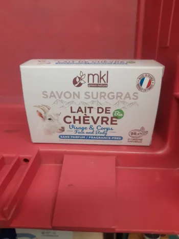 Savon lait de chevre bio