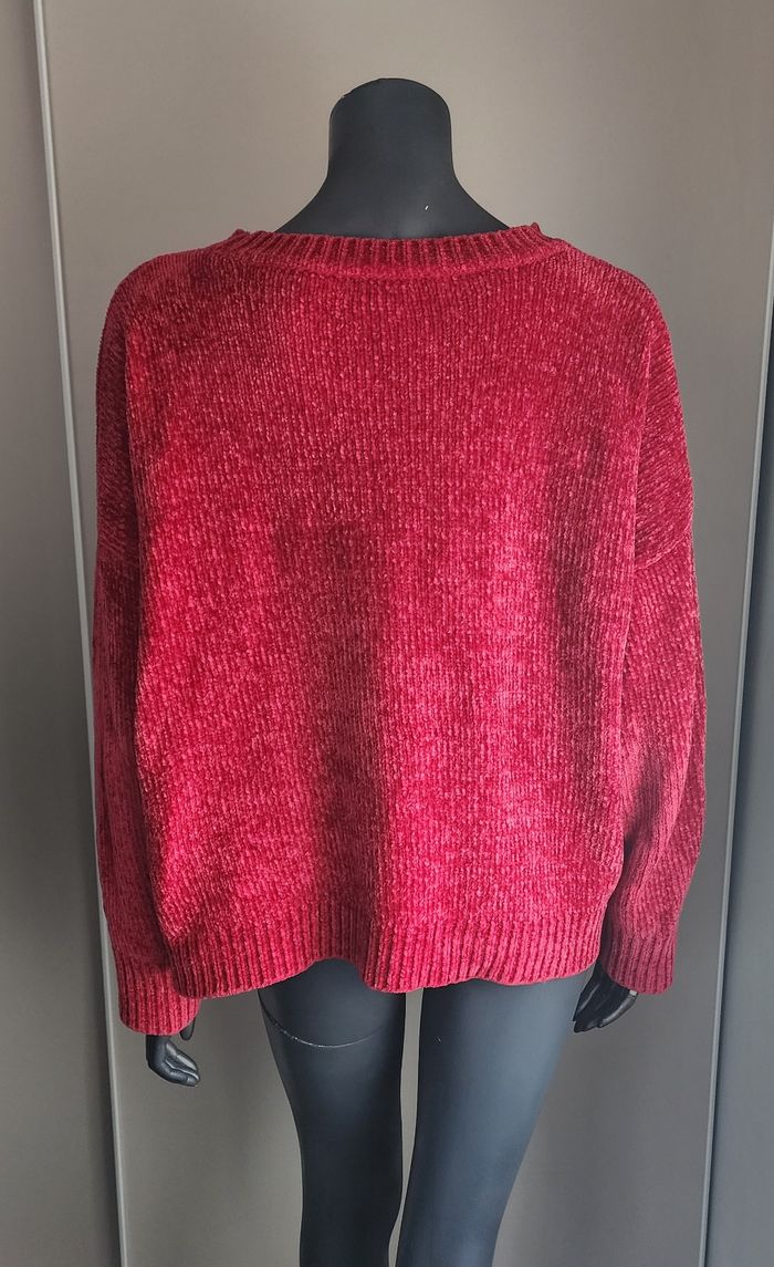 Très joli pull femme, maille chenille, taille 40/42 - photo numéro 3