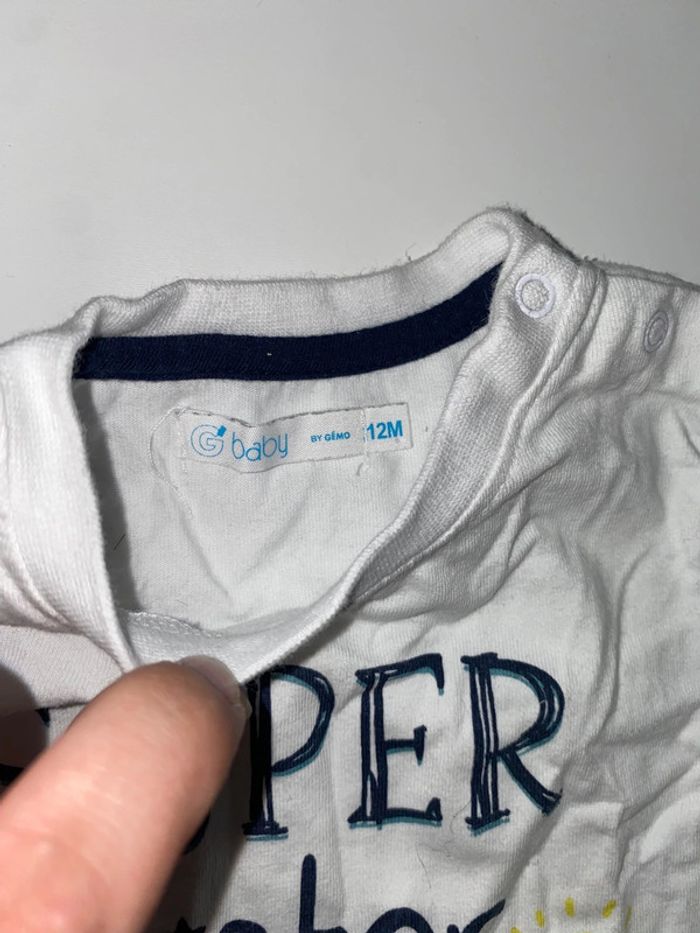 Tee shirt 12 mois - photo numéro 2