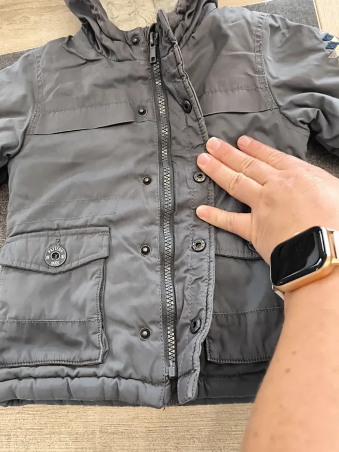 Parka intérieur polaire garçon 12 mois IKKS - photo numéro 9