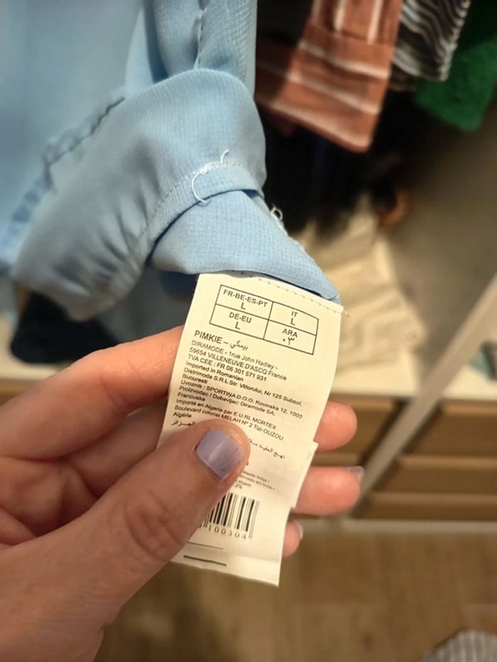 Chemisier sans manches femme taille L - photo numéro 4
