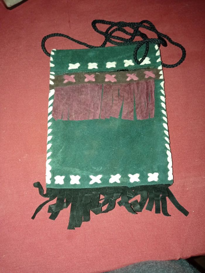 Sac bandoulière Daim