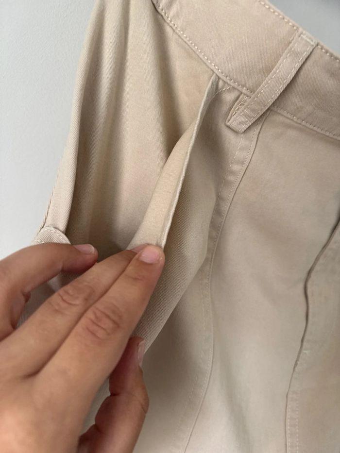 👗 jolie jupe beige effet jeans - pimkie collection - neuf avec étiquette - taille 38 - photo numéro 9