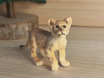 Schleich jeune lion Figurine Félin animal de la savane