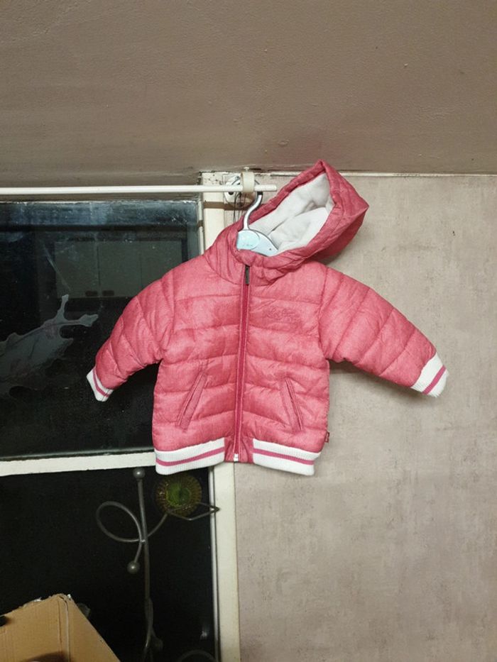 Doudoune chaude a capuche