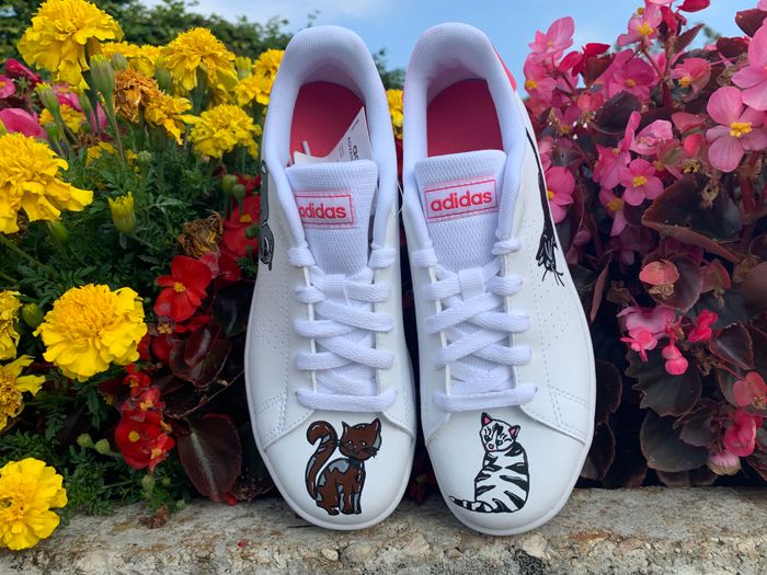 Basket Customisées Chat - photo numéro 4