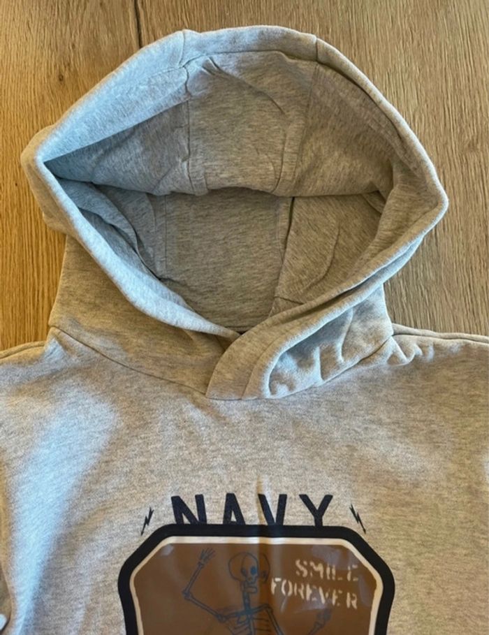 Sweat à capuche ikks taille 10 ans excellent état - photo numéro 2