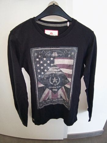 Tee shirt manches longues deeluxe 12 ans