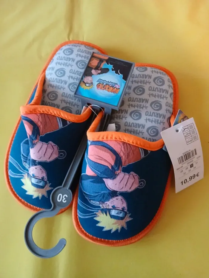 Chaussons garçon naruto 30