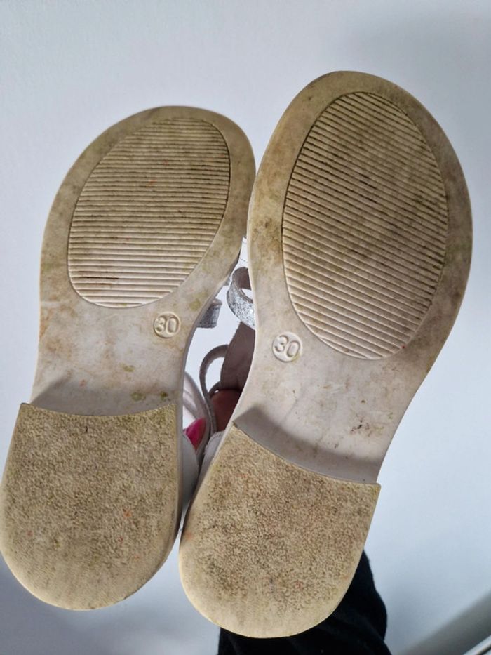 Sandales sandalettes nu pied taille 30 gbb - photo numéro 3