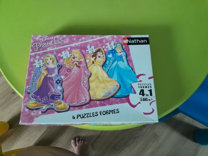 Puzzle en forme de princesses
