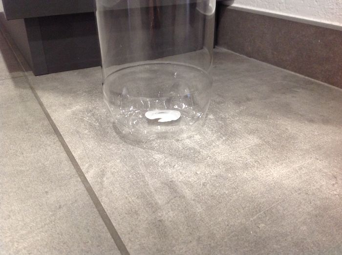 Bouteille / jarre / carafe en verre transparent 1.5 litre - photo numéro 6